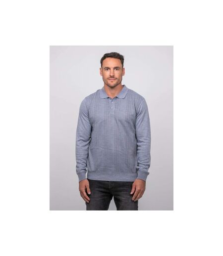 Polo maille boutonné manches longues LOSTERIA
