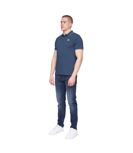 Polo moorehen homme bleu vif Henleys