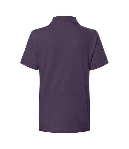 Polo Classic Enfant Aubergine James And Nicholson