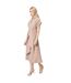 Womens/ladies tie detail midi dress stone Debenhams