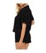 Womens/ladies Collared Loungewear Set Black Brave Soul-3