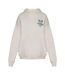Sweat À Capuche Motif/style Logo Femme Blanc Slazenger-1