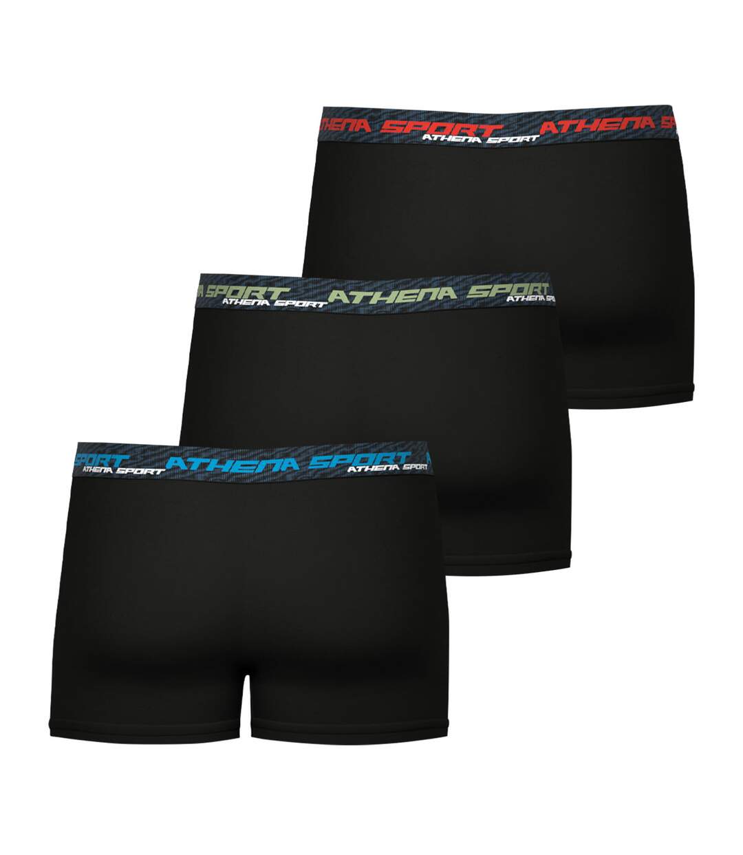 Lot de 3 boxers homme Training Dry Athena-4