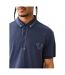 Mens Embroidered Logo Polo Shirt Dress Blue True Religion-4