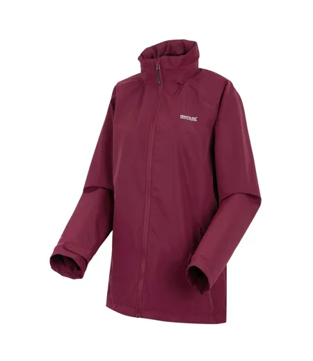 Veste Imperméable Daysha Femme Rouge Sombre Regatta