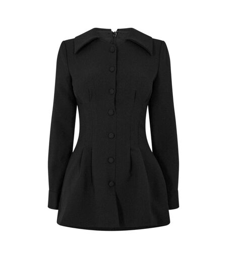 Robe Chemisier Courte The Ultimate Femme Noir Odd Muse