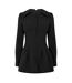 Robe Chemisier Courte The Ultimate Femme Noir Odd Muse-2