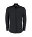 Chemise Manches Longues Travail Homme Noir Kustom Kit-1