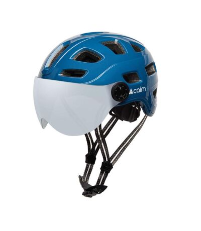 Casque de vélo bleu adulte cairn quartz visor led - l