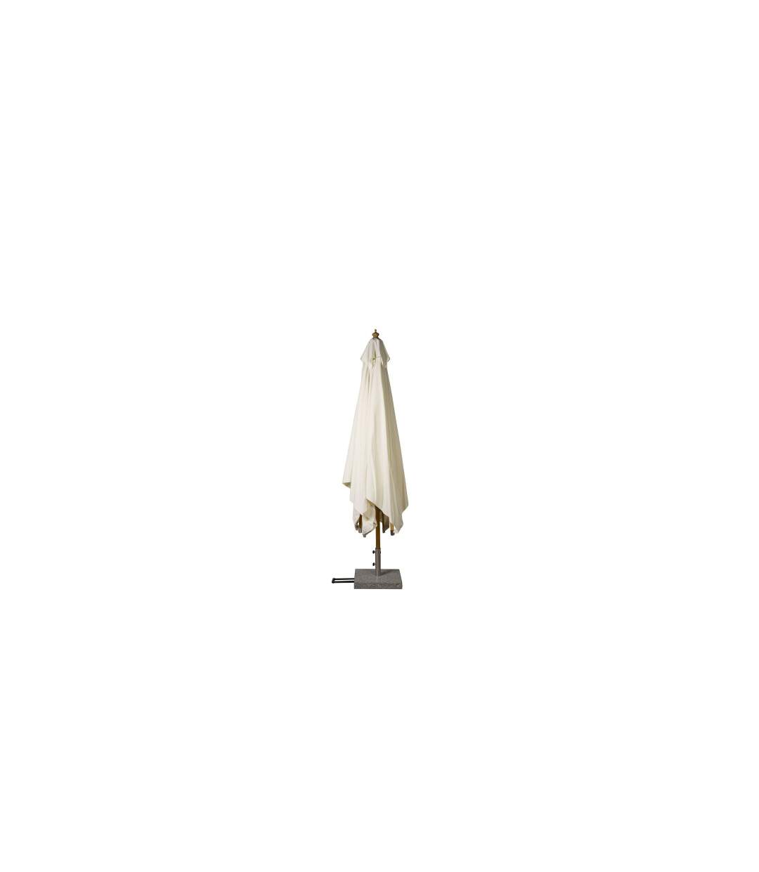 Parasol en Bois Naxos 300cm Naturel-2
