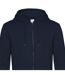 Sweat À Capuche King Adulte Bleu Marine B&C-3