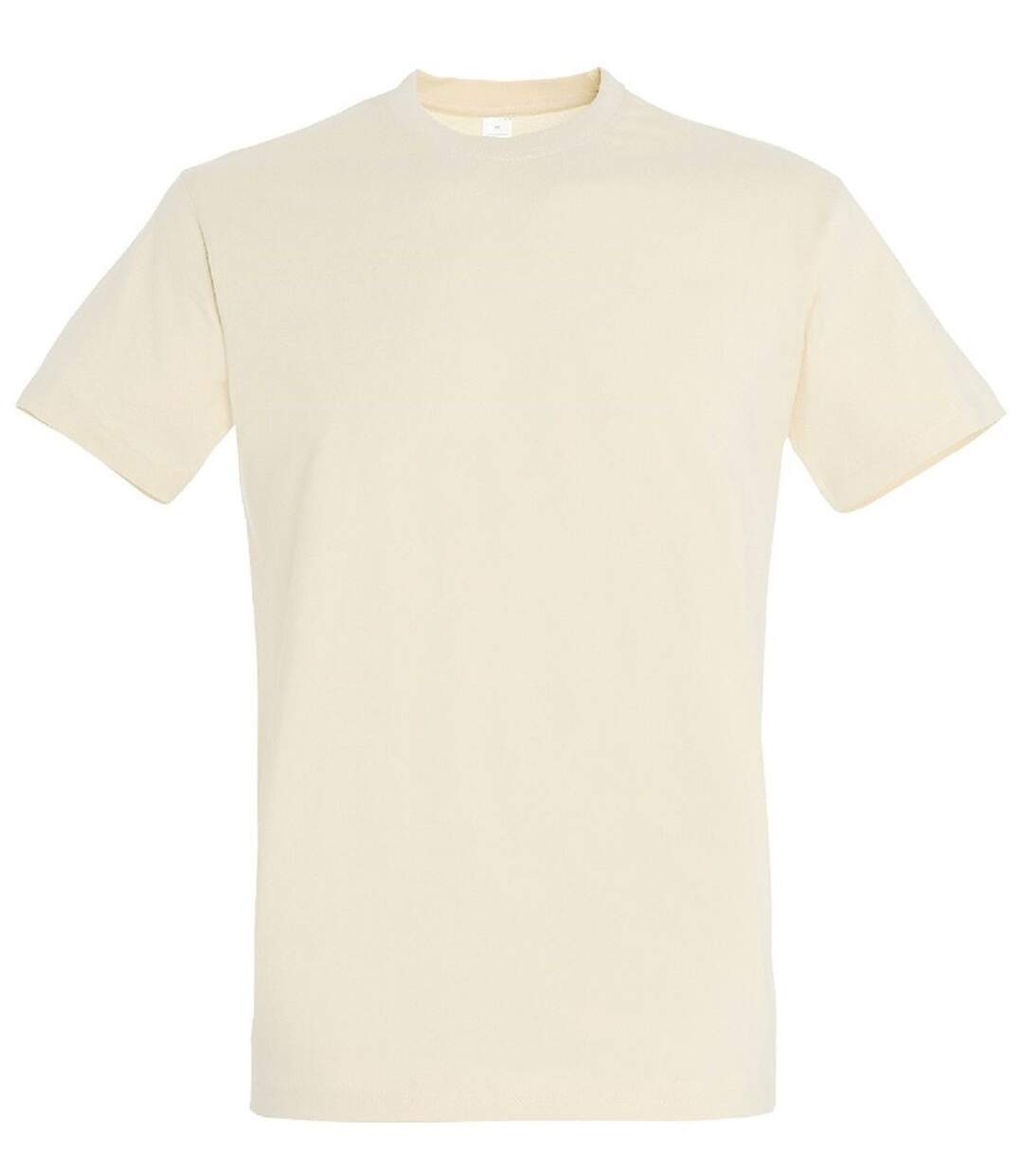 T-shirt manches courtes - Mixte - 11500 - beige crème