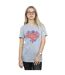 Disney - T-shirt THE DESCENDANTS GENIE LONG LIVE - Femme (Gris chiné) - UTBI20002-2