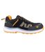 Mens Accelerate Leather Safety Trainers Orange Black White Caterpillar-2