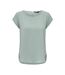 T-shirt vert femme only onlvic - 34-3