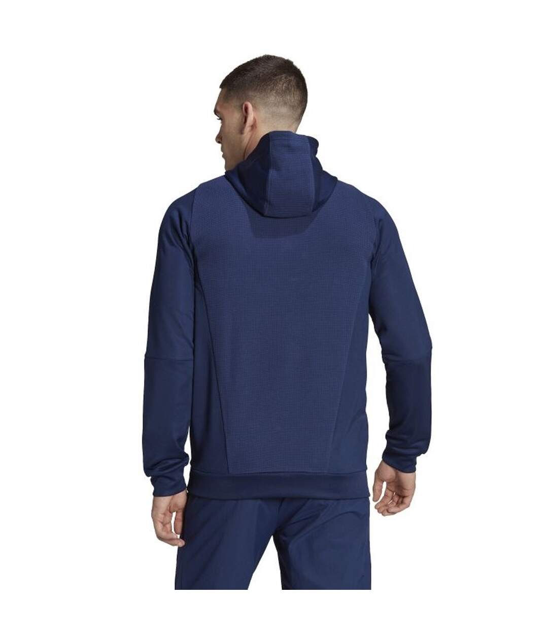 Sweat À Capuche Tiro Competition Homme Bleu Marine Adidas-3