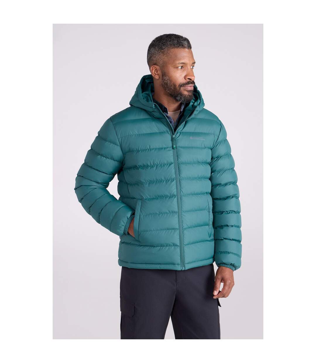 Doudoune Matelassée Seasons Homme Vert Vif Mountain Warehouse-1