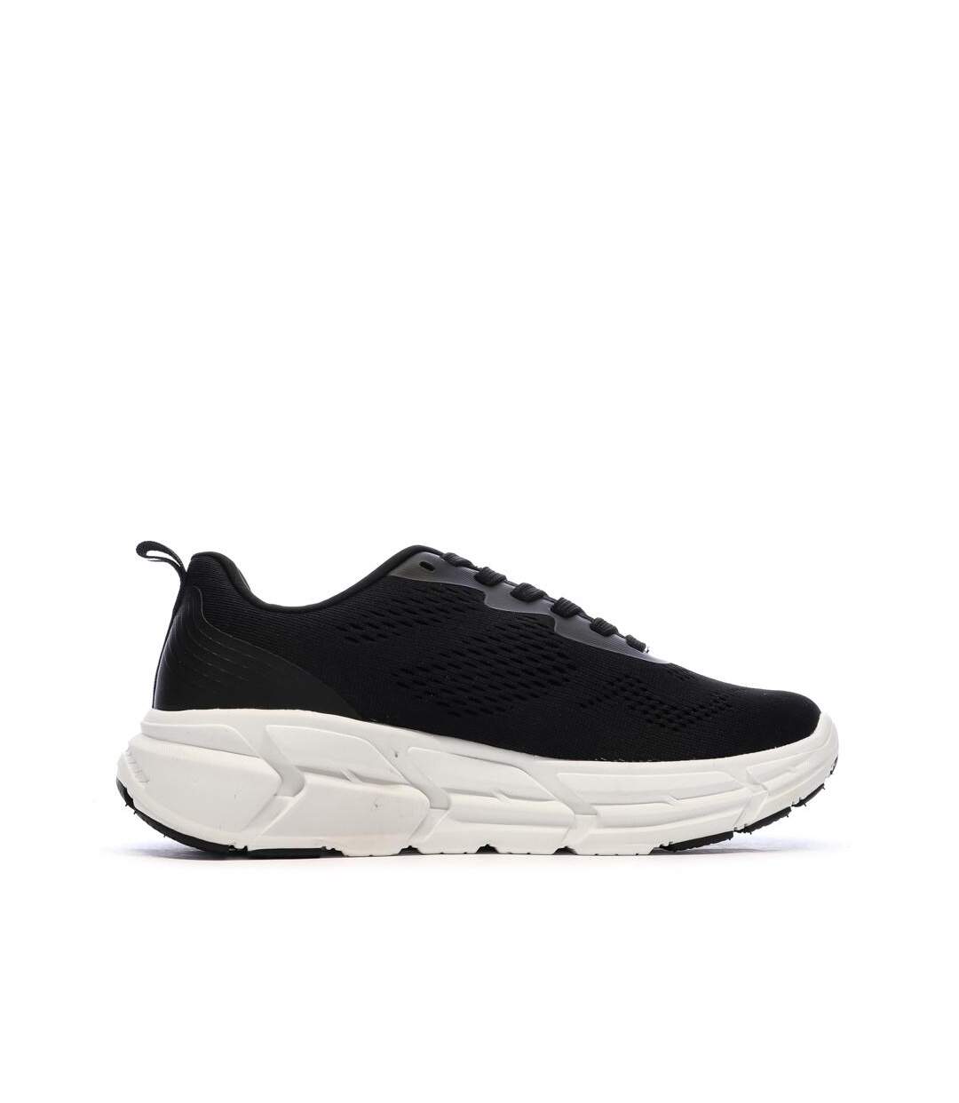 Baskets noires/blanches femme refresh 175022-2