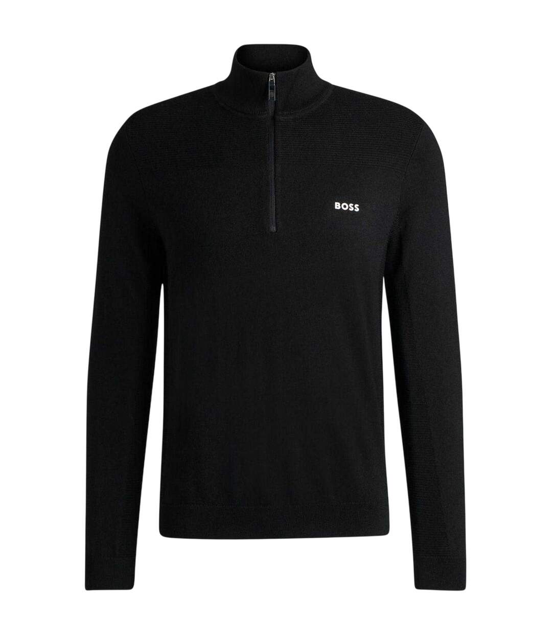 Pull Homme Noir Boss-2