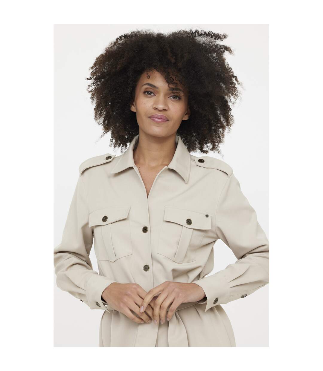 Robe manches longues polyester regular + LAMIKA-5