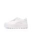 Baskets blanches femme puma karmen 397461-1
