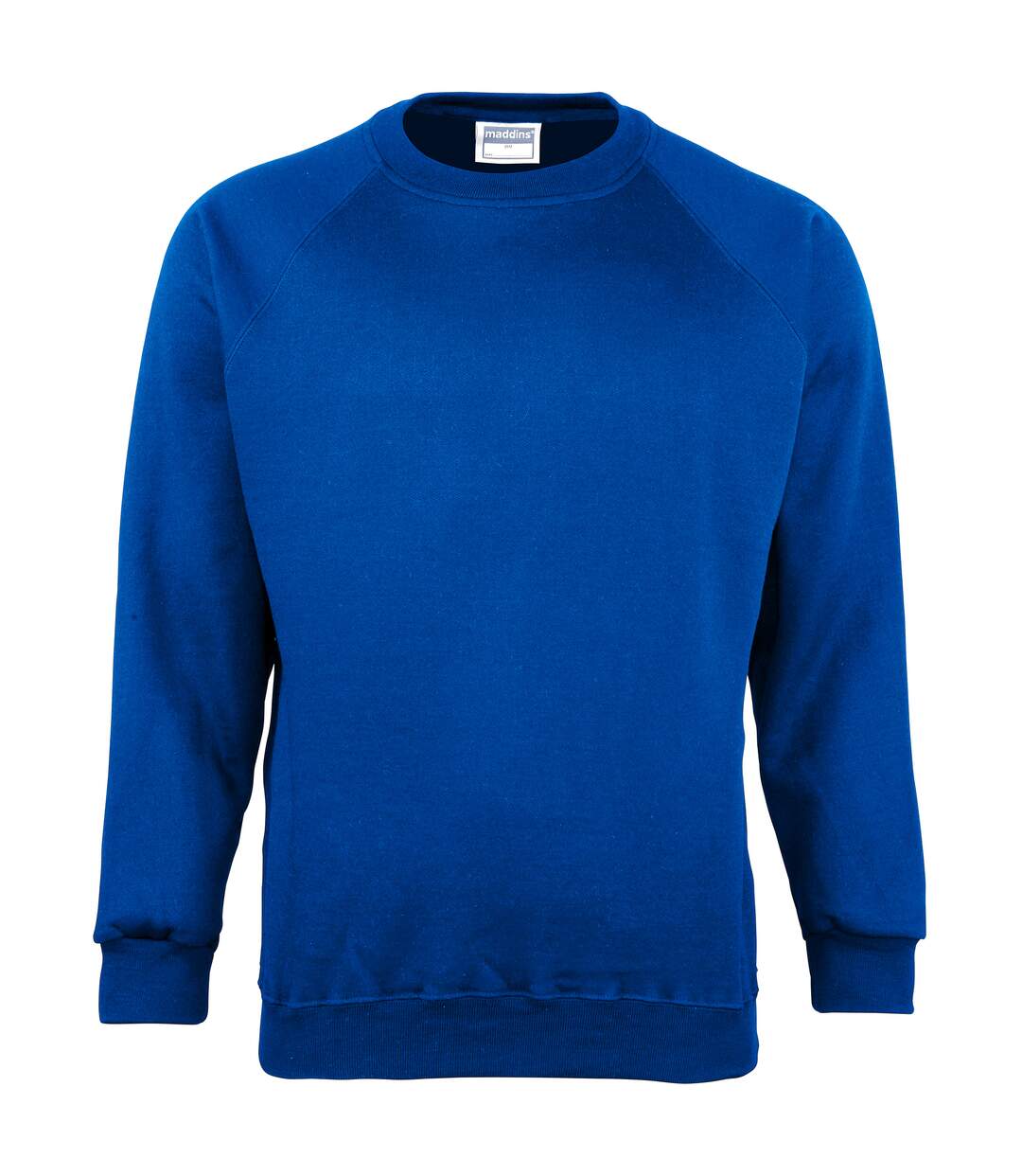 Sweatshirt homme bleu roi Maddins