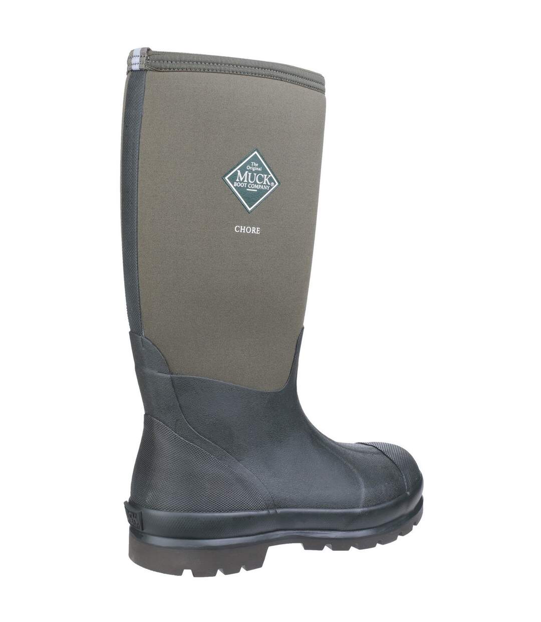 Muck Boots Unisex Chore Classic Hi Patterned Wellingtons (Moss) - UTFS4292-2