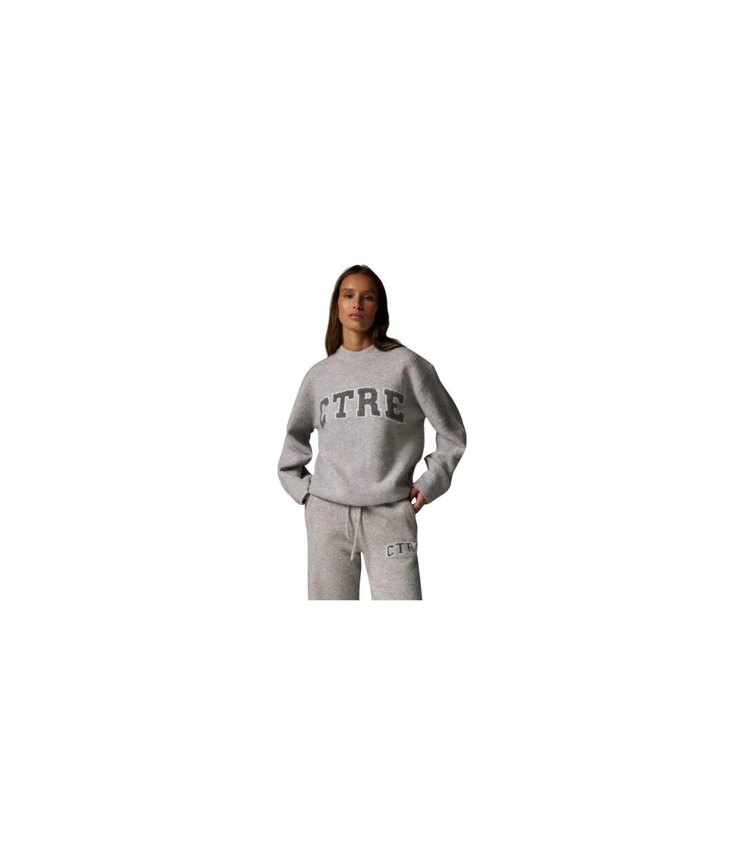 Pull Femme Gris Couture-1