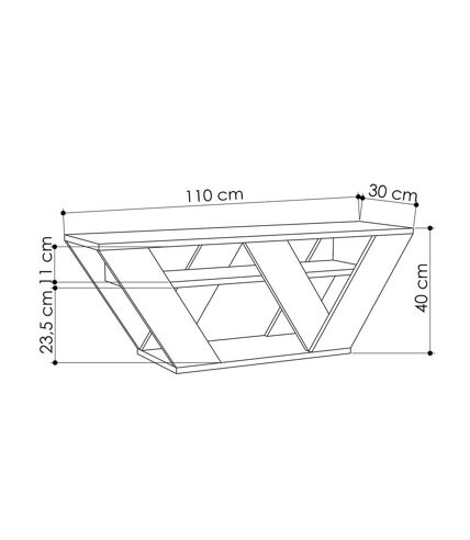 Meuble TV design Pipralla