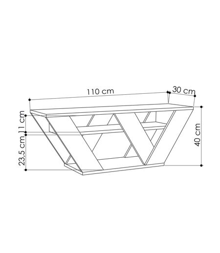 Meuble TV design Pipralla