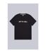 Mens leon organic relaxed fit t-shirt black Animal-2