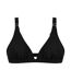 Haut de maillot de bain triangle noir femme grain de sable diana-1