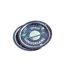 Lot de 6 Assiettes en Carton Espace II 18cm Bleu-1