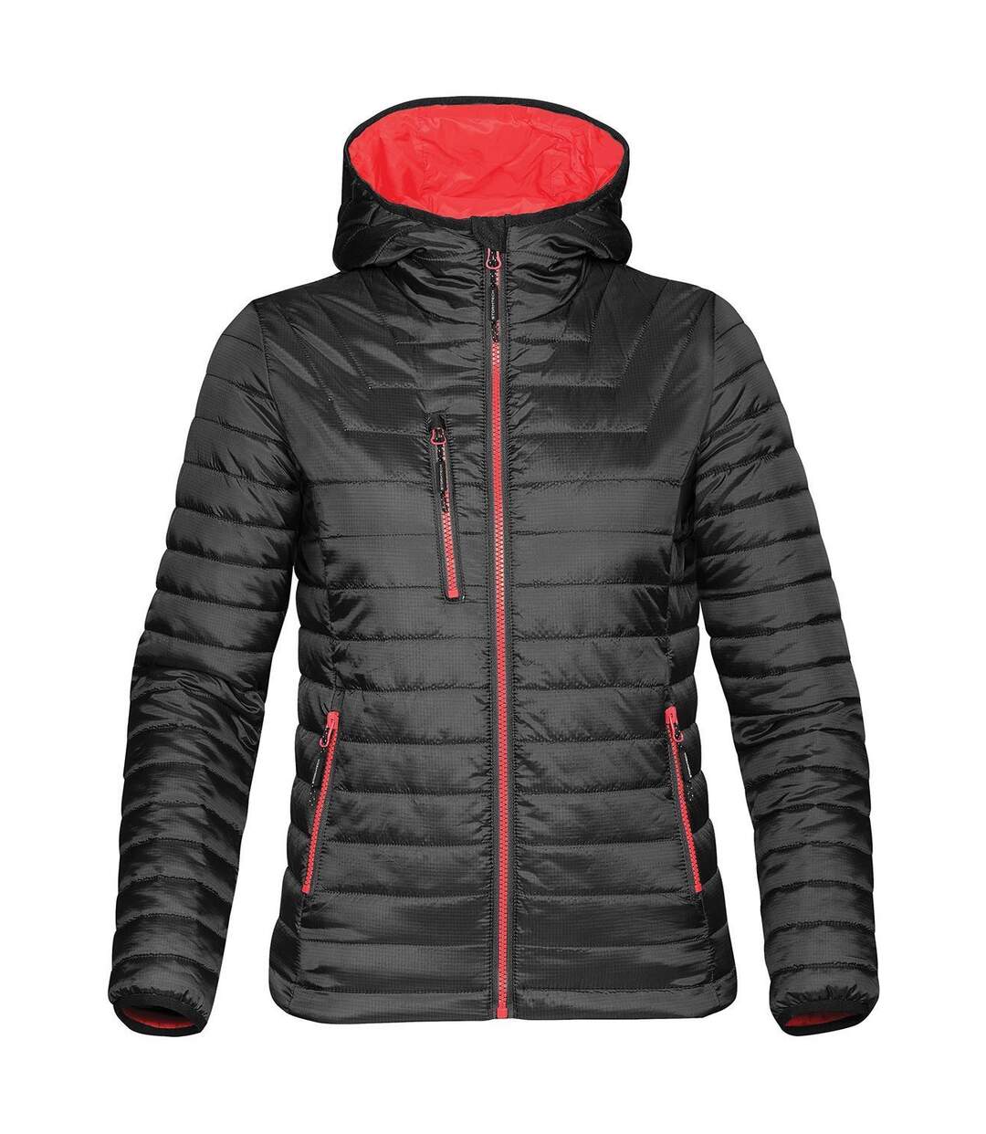 Veste technique doudoune femme - AFP-1W noir true red