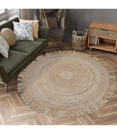 Tapis rond JT SATCH , tapis jute artisanal