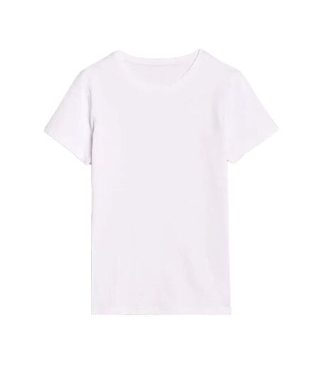 T-shirt Wmm00ttshf225 Femme Blanc 4F