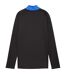 Womens/ladies Training Base Layer Top Black Blue Puma-3