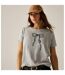 T-shirt Motif/style Nœud Filandra Vx Femme Gris Chiné Regatta-1