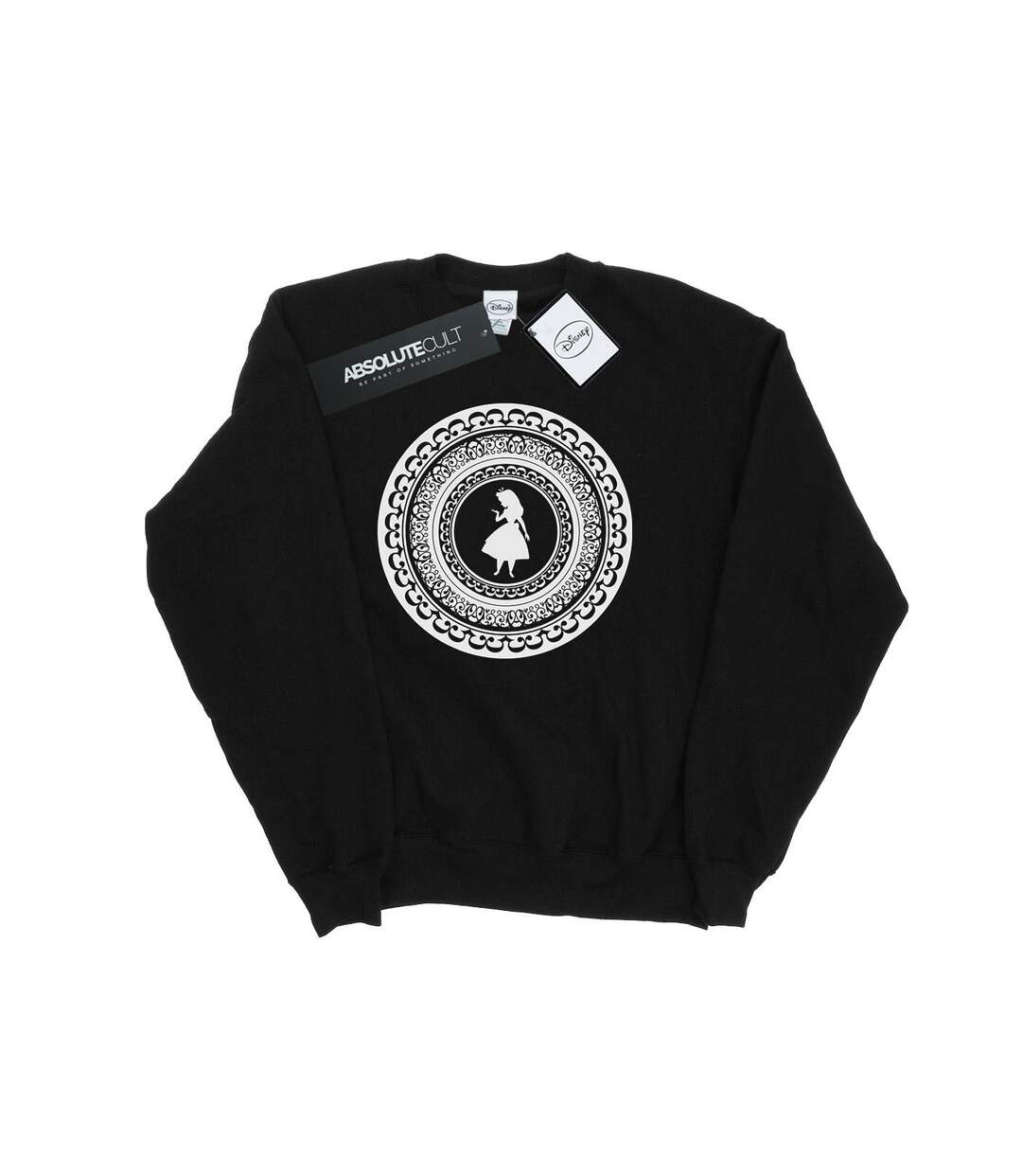 Disney Sweatshirt Alice In Wonderland Circle - Femmes/Dames (Noir) - UTBI2639-1