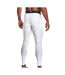 Legging de compression blanc homme under armour hg-2