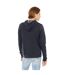 Bella + Canvas Adults Unisex Full Zip Hoodie (Heather Navy)