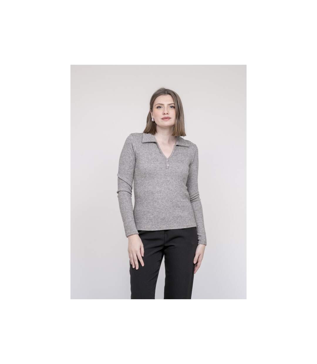 Top col polo FRANINA - Dona X Lisa-1