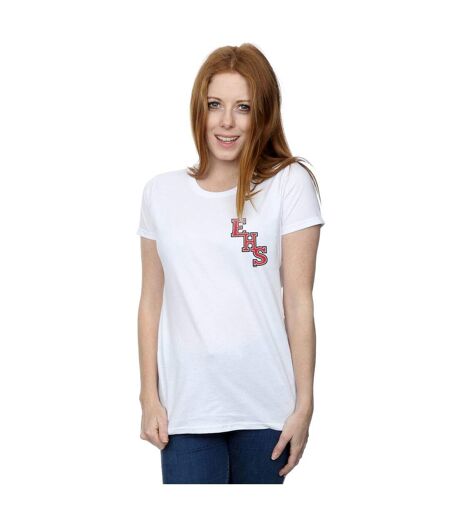 Disney - T-shirt HIGH SCHOOL MUSICAL THE MUSICAL EHS LOGO BREAST PRINT - Femme (Blanc) - UTBI24338
