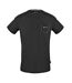 T-shirt Motif À Carreaux Homme Noir Aquascutum-1