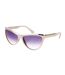 S1808 women's oval-shaped acetate sunglasses