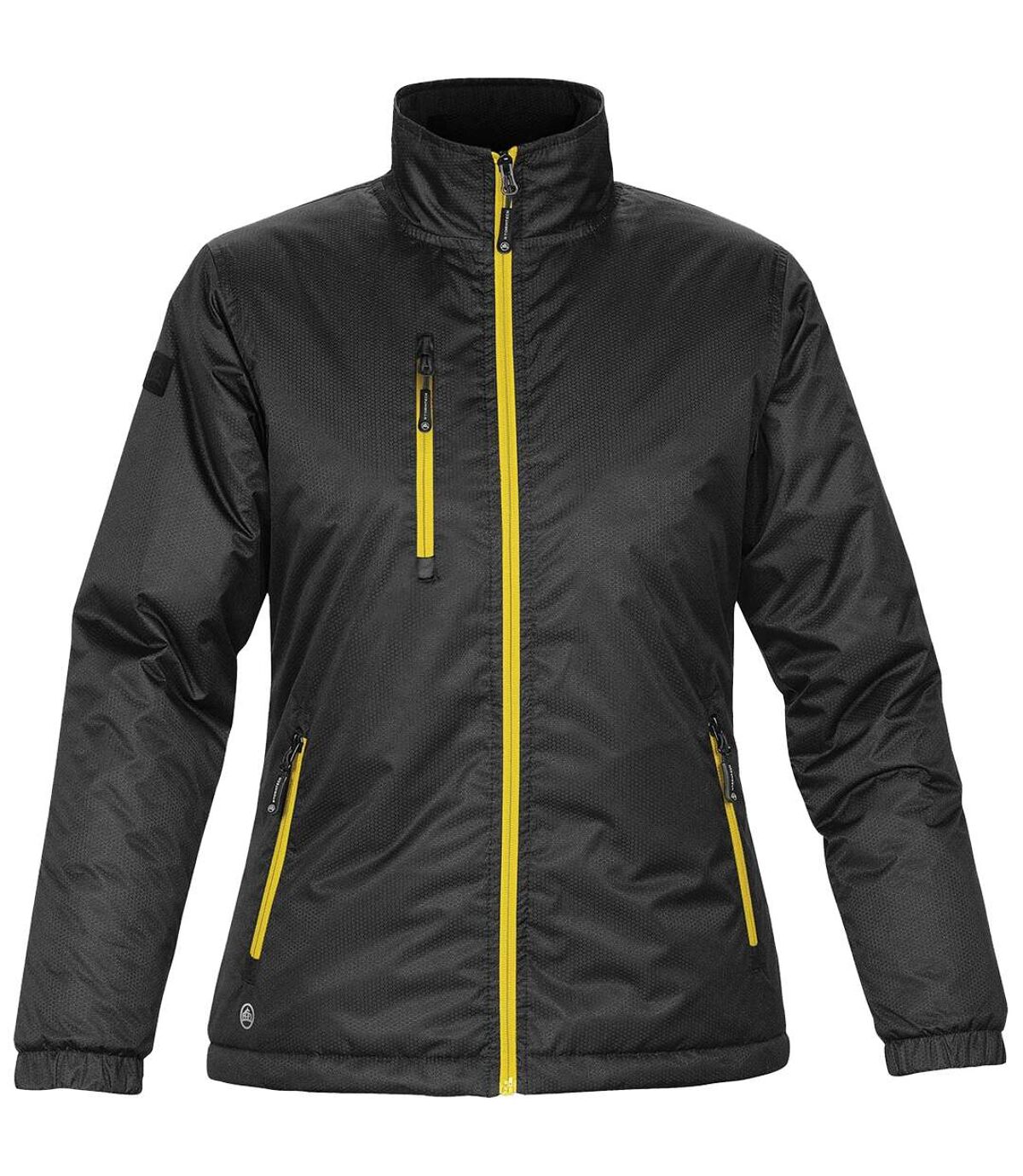 Stormtech Ladies/Womens Axis Water Resistant Jacket (Black/Sundance) - UTBC2080