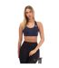 Womens/ladies Series-3 Hi-impact Sports Bra Navy Skins-4