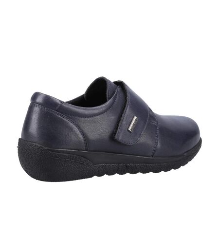Fleet & Foster Womens/Ladies Herdwick Leather Casual Shoes (Navy) - UTFS10162