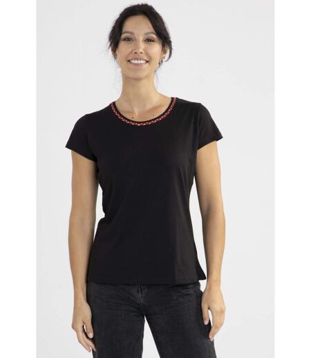 Tee-shirt Lurex Noir