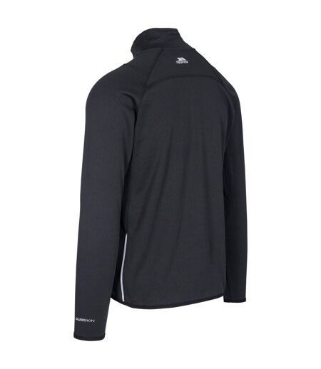 Trespass Mens Whiten Long Sleeve Quick Dry Active Jacket (Black)